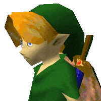 Looking Around Legend Of Zelda Sticker