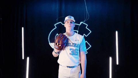 North Carolina Baseball GIF by UNC Tar Heels