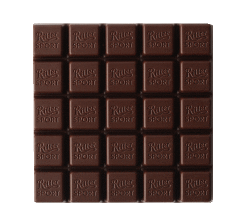 Hungry Chocolate Bar Sticker by Ritter Sport
