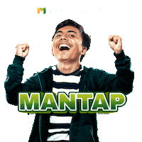 Mantap Bosque Sticker by Tokopedia
