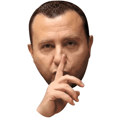 Silence Accountant Sticker by Chris_Kavallaris