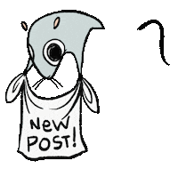 New Post Mouse Sticker