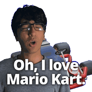Mario Kart Sticker