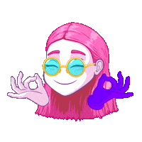 Happy Chill Sticker by Just  Dance