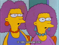 Season 3 Stay GIF by The Simpsons