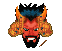 Sign Language Halloween Sticker