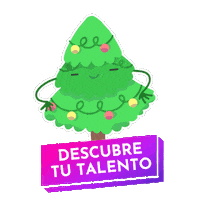 Happy Christmas Tree Sticker by Dance Emotion