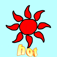 tanukiponpoko hot summer sun sunny GIF