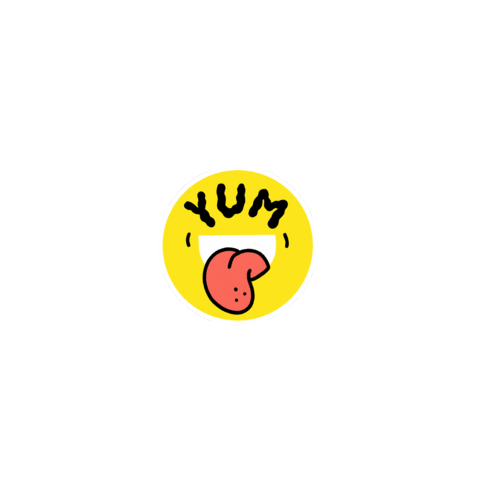 LunchboxTechCompany food vibes yum delivery Sticker