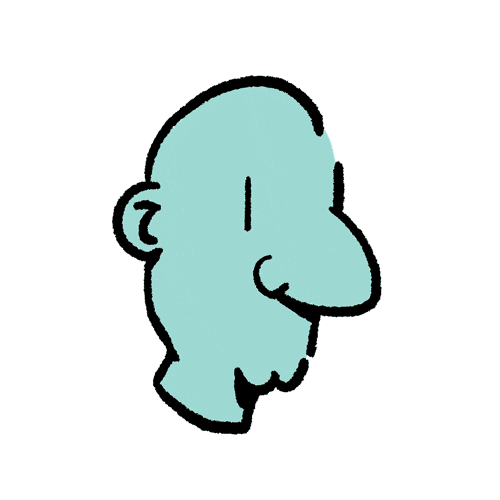 Florianosaure giphyupload cartoon face stink Sticker