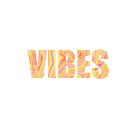 BKCalligraphy vibes vibe vibe check tiedye Sticker
