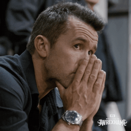Ryan Reynolds Football GIF by Welcome to Wrexham