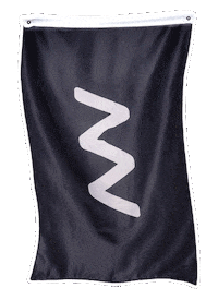 Wave Flag Sticker by Onnit