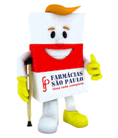 Farmacia Mascote Sticker by Farmácia São Paulo