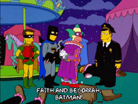 the simpsons batman GIF
