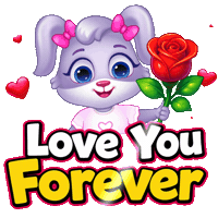 I Love You Heart Sticker by Lucas and Friends by RV AppStudios