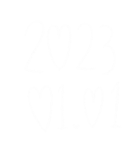 New Year Sticker