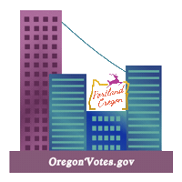 Register To Vote Sticker by Oregon Secretary of State