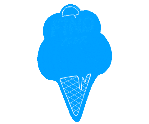 icecream oasis Sticker by GNAMBOX