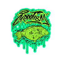 Carpotism Sticker by Reelfishinguk