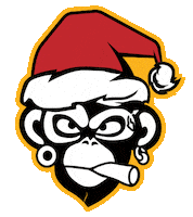 Christmas Piercing Sticker by Modified Monkey