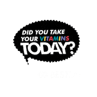 Supplements Vitamins Sticker by bestlab.com.pl