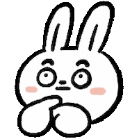 thisis_ting_ giphyupload animals bunny rabbit Sticker
