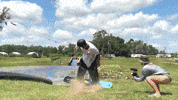Chain Wakeboarding GIF