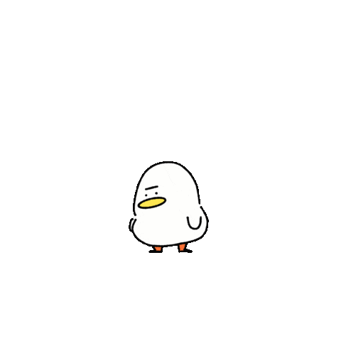 Duckgu giphyupload duck 오리 riceman Sticker