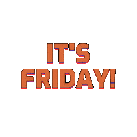 Its Friday Sticker by Flowpio