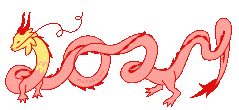 New Year Dragon Sticker