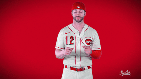 Tyler Naquin GIF by Cincinnati Reds