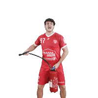 Fire Sticker by Valence Drôme Handball