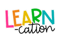 Learn-Cation Sticker by mswonderlymakesmusic