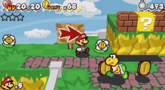 startuol giphyupload paper mario 64 GIF