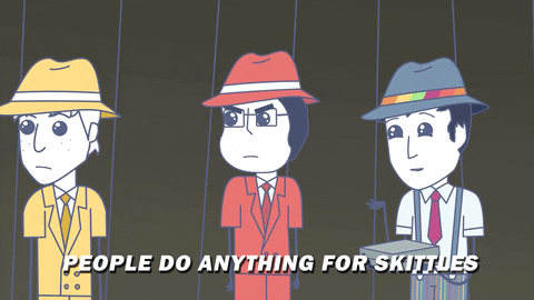 Skittles GIF by Rooster Teeth