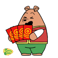 Happy Bear Sticker