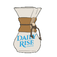 Coffee Shop Caffeine Sticker by Daily Rise Coffee