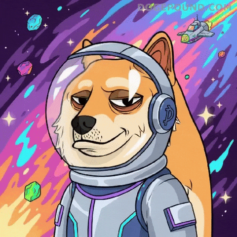 To The Moon Deal With It GIF by Doge Pound