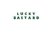 Lucky Bastard Nicolette Sticker by Bas Smit
