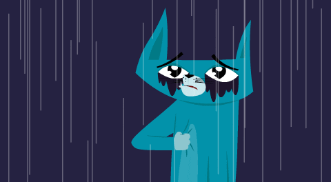 Sad Cats GIF by Kitty Is Not A Cat