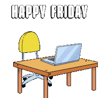 Its Friday Sticker by Kabu