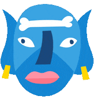 face see Sticker by Javi Roque