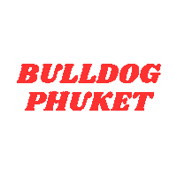 BulldogPhuket bulldog bob marley phuket illuzion Sticker