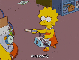 homer simpson broken image GIF
