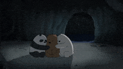redart_museum winter goodnight relaxing blizzard GIF
