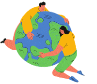 Home Earth Sticker by Global Youth Biodiversity Network (GYBN)