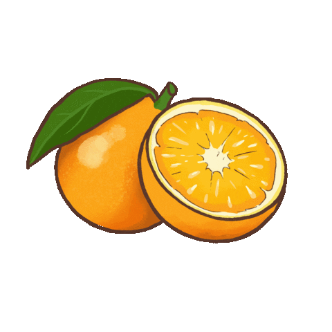 Orange Sticker