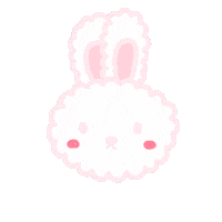 Violinchx rabbit pink rabbit vchx Sticker