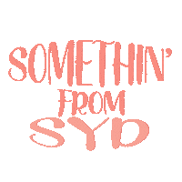 Somethinfromsyd Sticker